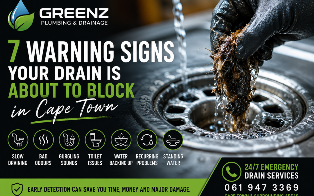 7 Warning Signs Your Drain is about to block