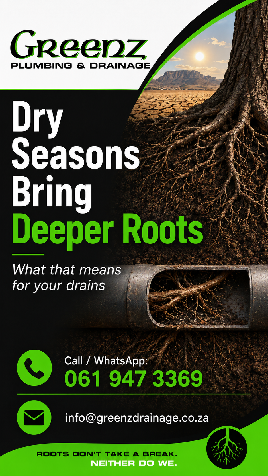 Dry Seasons Bring Deeper Roots